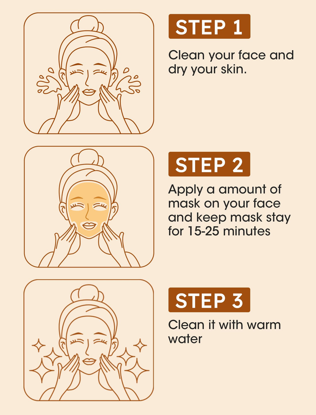 Turmeric Vitamin C Clay Mask Skin Care,Deep Cleansing Pores, Skin Care Turmeric Clay Mask for Dark Spots, Dull Skin, Hydrating, 4.23Oz