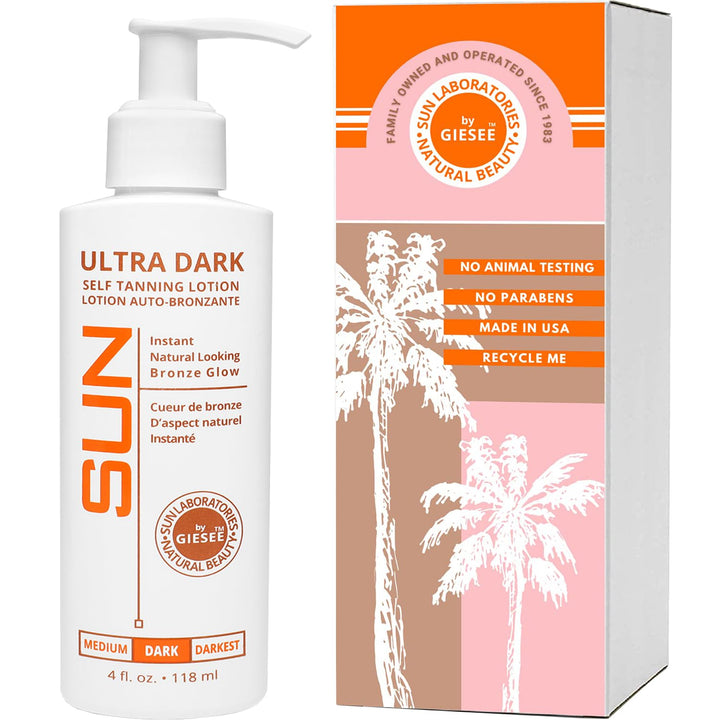 Sun Laboratories Ultra Dark Self Tanning Lotion 4 fl oz.
