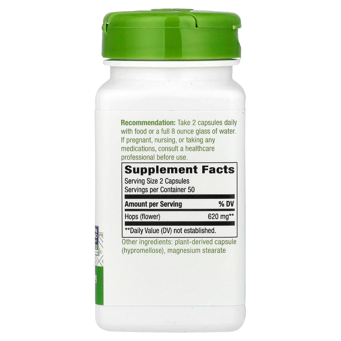 NATURE'S WAY, Hops Flowers - 100 caps