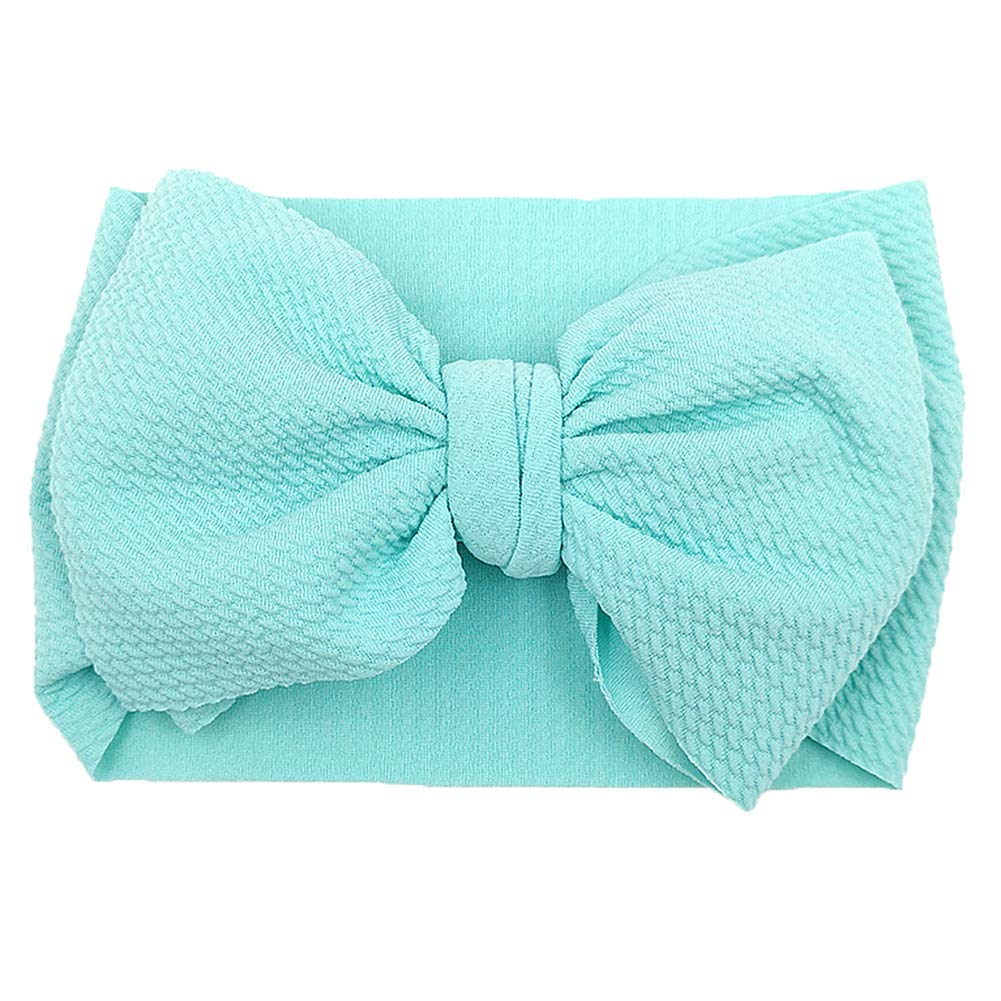 Steewarts Baby Girl Bow Headbands Newborn Hairband Baby Turban Knotted Elastic Headwrap for Toddler Hair Accessories (AA05-8PCS)