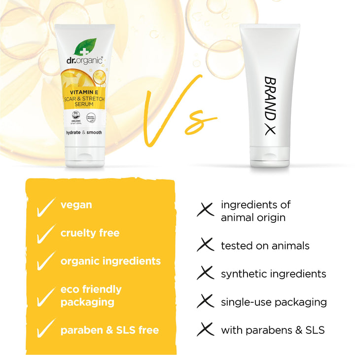 Dr Organic Vitamin E Scar & Stretch Mark Serum 50ml