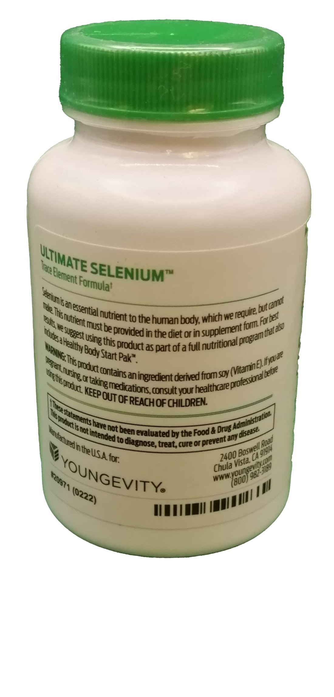 Youngevity Ultimate Selenium + Cofactors - Essential Mineral Supplement for Immune Support, Antioxidant Defense, Thyroid Function, and Cellular Health (I-selenomethionine) - (90 Capsules)