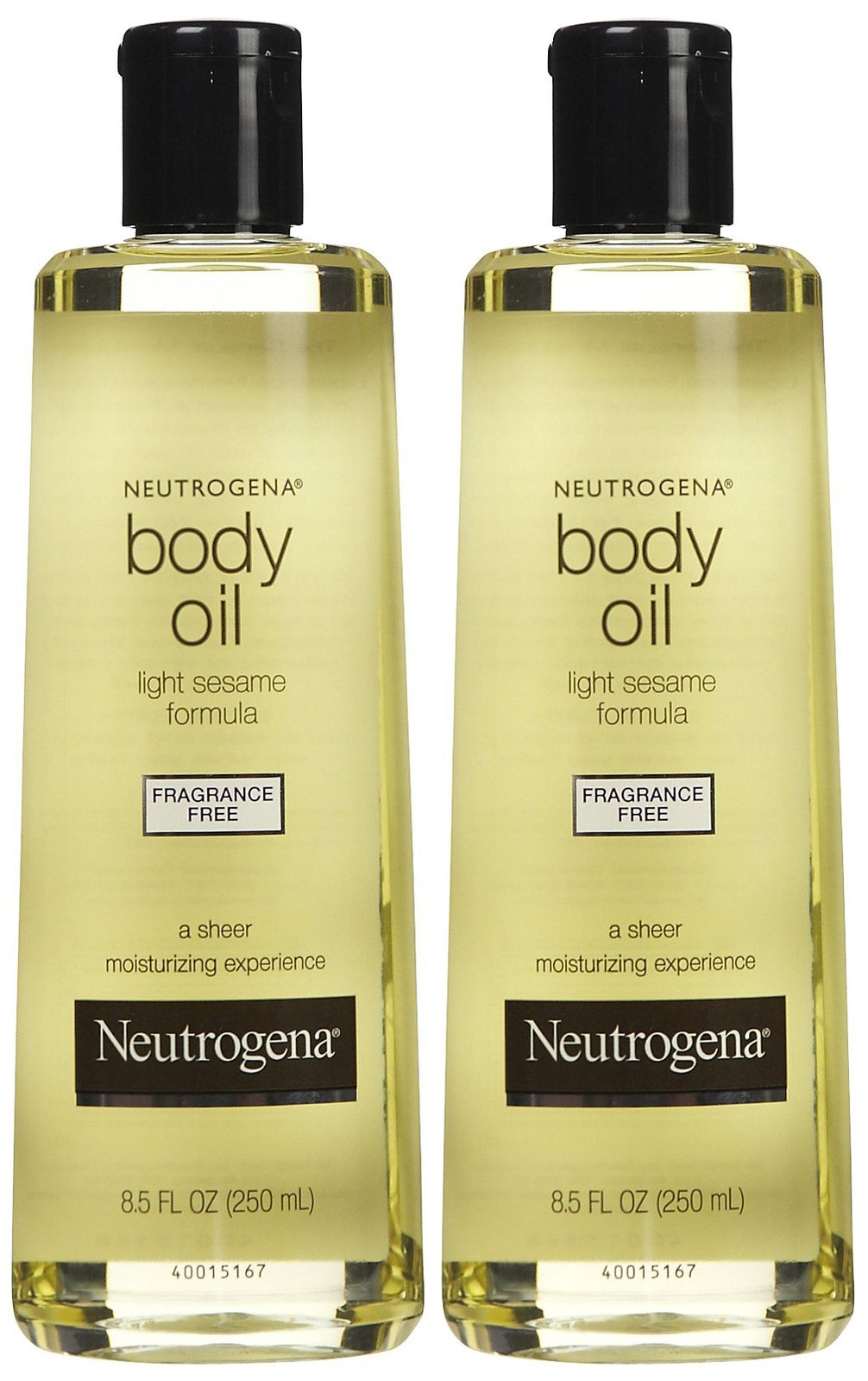 Neutrogena Body Oil, Fragrance Free, 8.5 Oz, 2 Pk