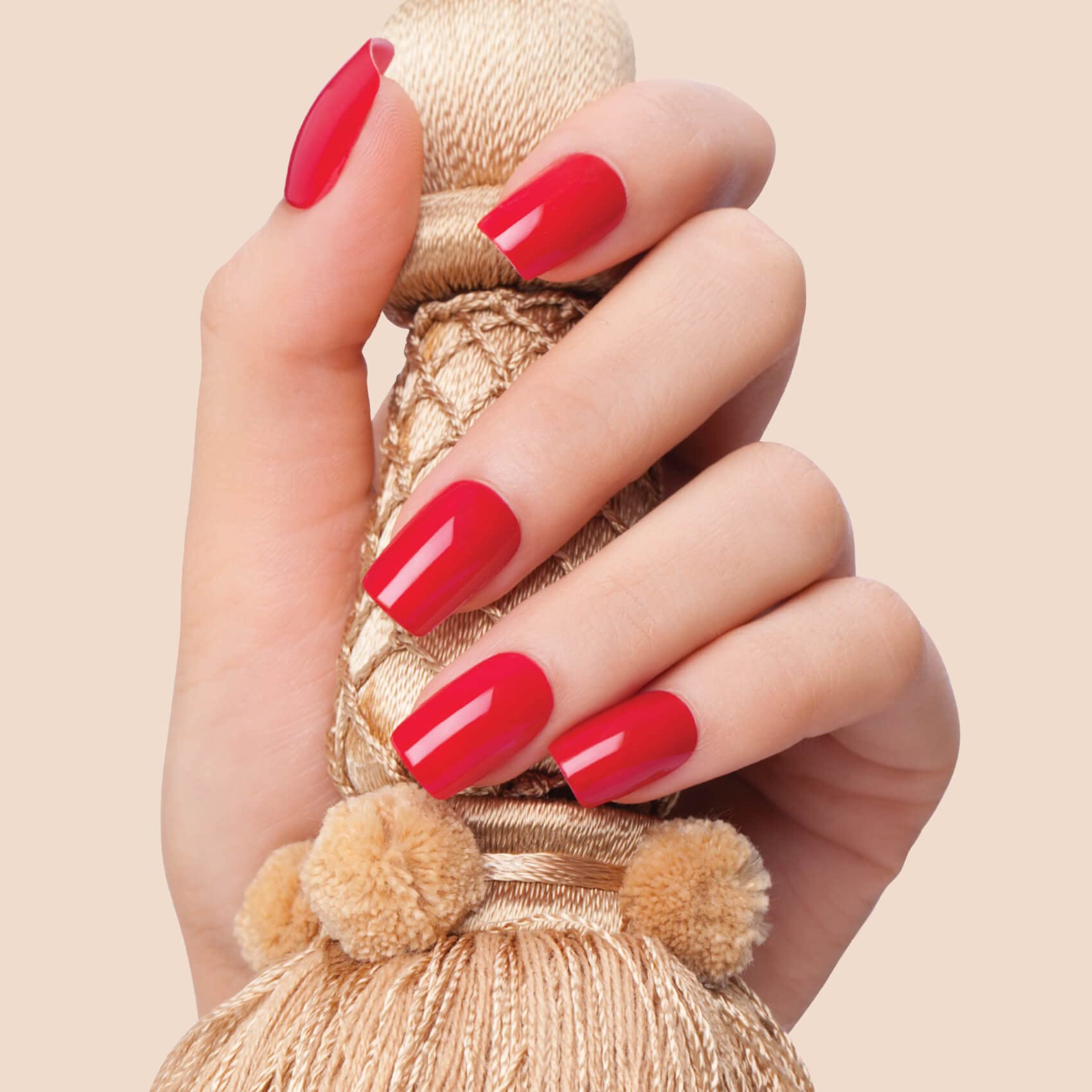 Kiss Products 100 Full Cover Nails, Short Square, 0.24 Pound by Kiss Products