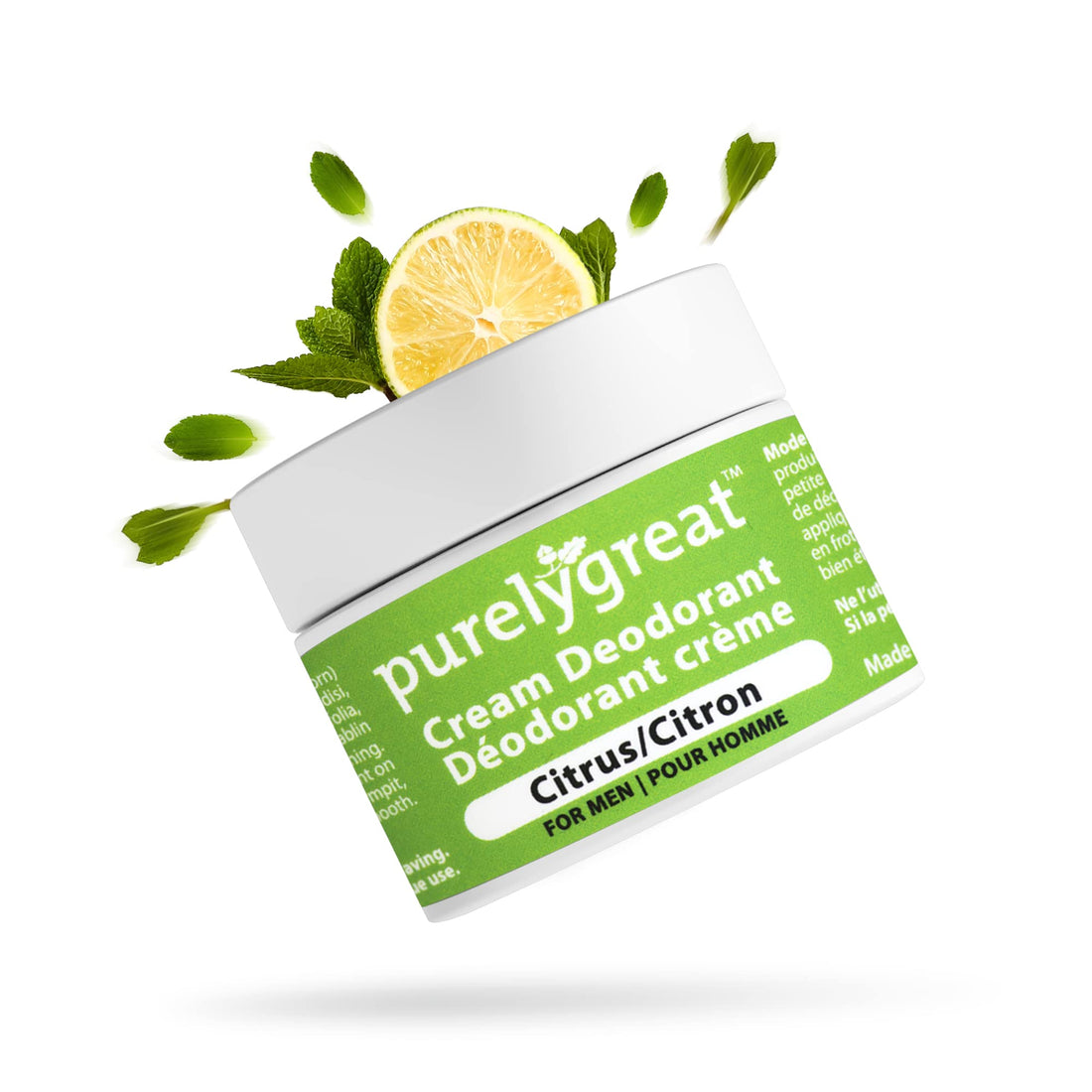 Natural Deodorant For Men Citrus