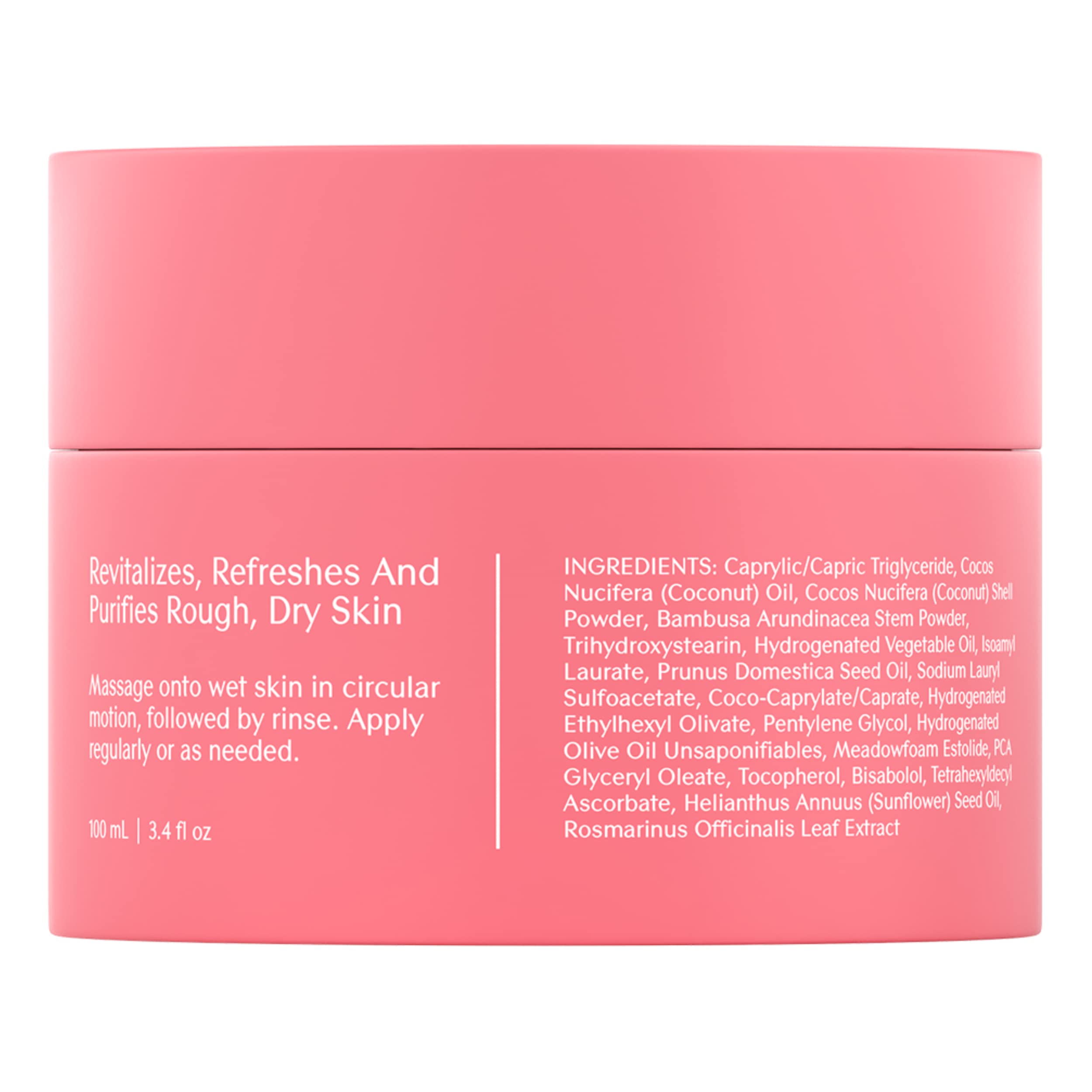 Bare August Foot Scrub - Pure & Natural Exfoliating Treatment - Soothes Skin, Softens Calluses, Eases Dry Cracks, Removes Dead Skin For Soft, Smooth Feet - Pedicure Care For Women & Men - 3.4 fl oz