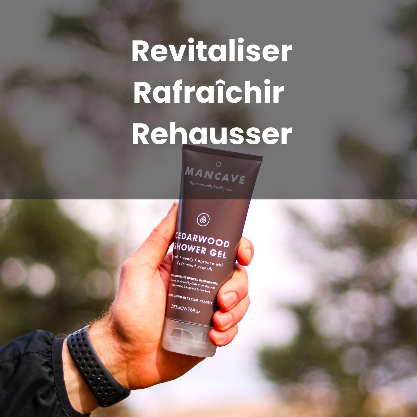 ManCave - Cedarwood Shower Gel 200ml