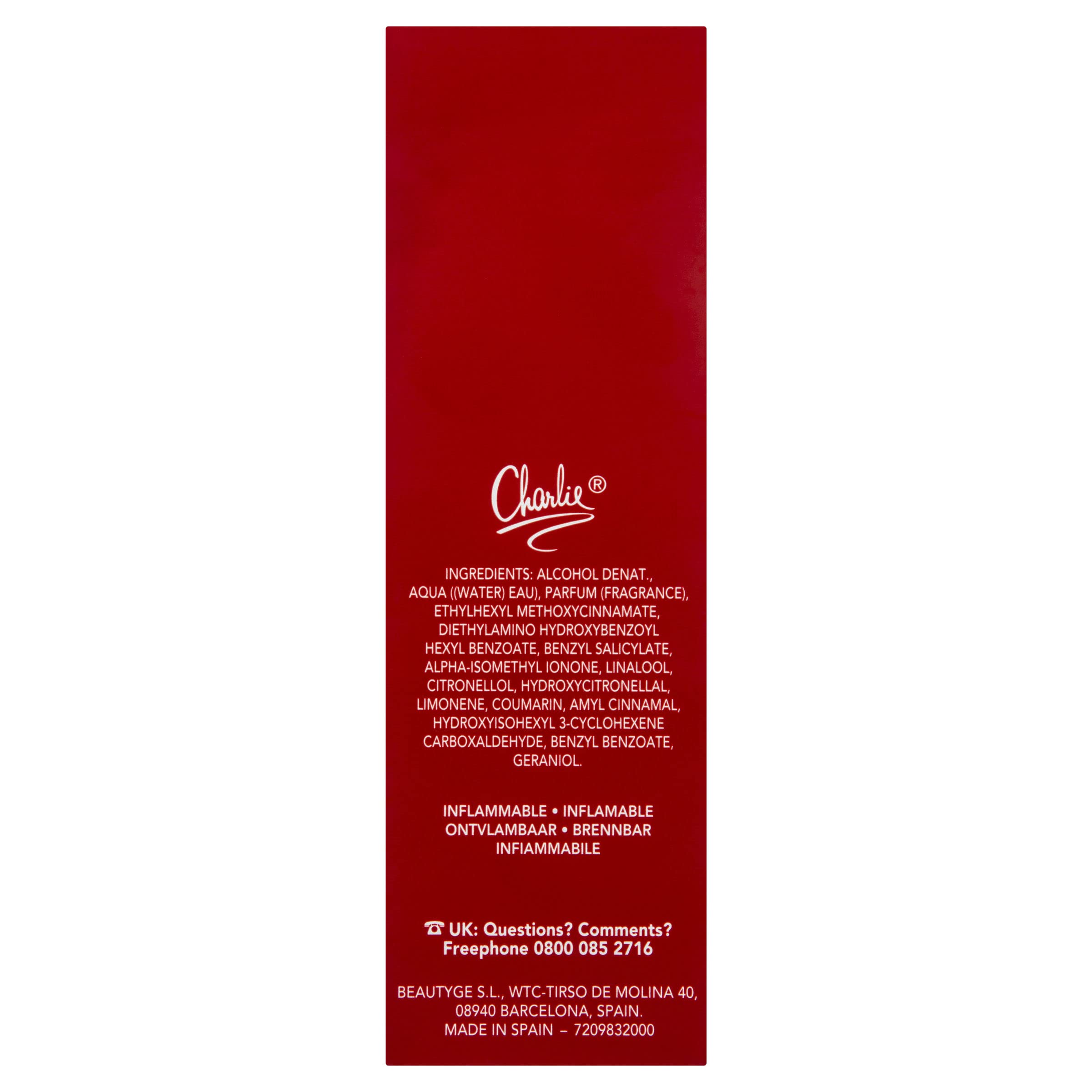 Revlon Charlie Red Eau De Toilette Spray For Women, 100 ml