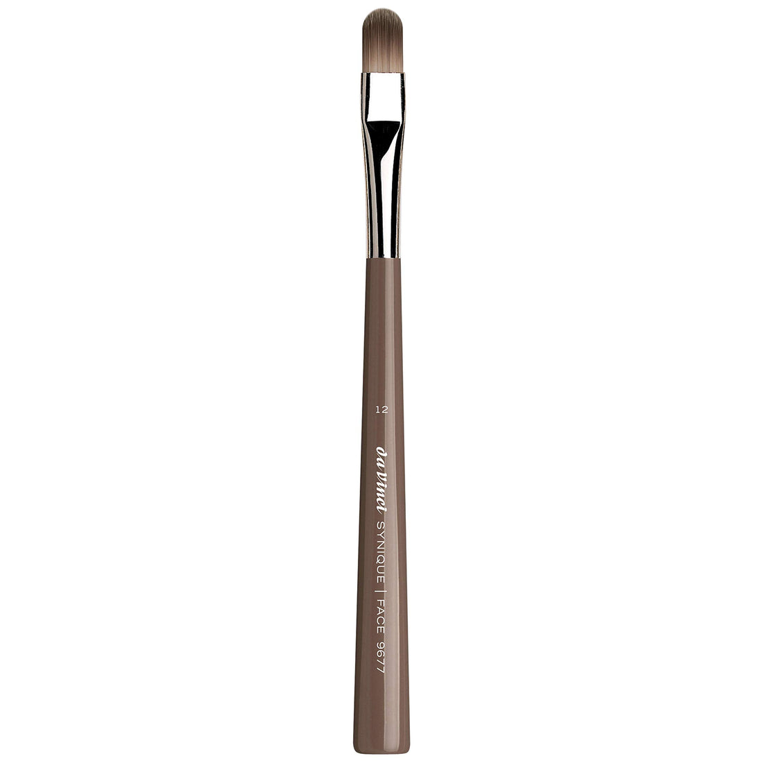 da Vinci Cosmetics Series 9677 Synique Concealer Brush, Oval Synthetic, Size 12, 1.48 Ounce
