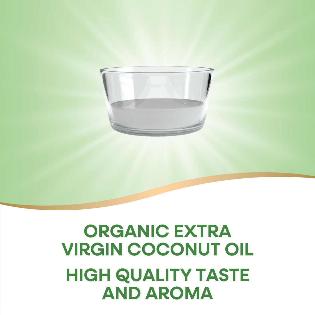 Nature's Way Organic Extra Virgin Coconut Oil, Pure & Unrefined, Cold-Pressed, USDA Organic, Non-GMO