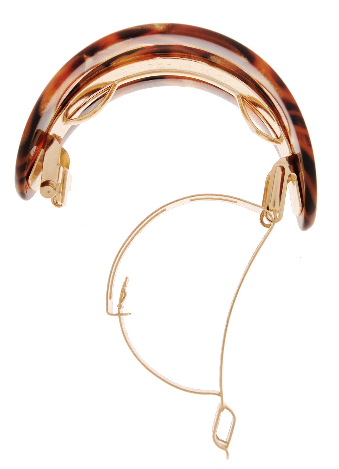 Africa : France Luxe Cutout Oval Ponytail Barrette - Africa