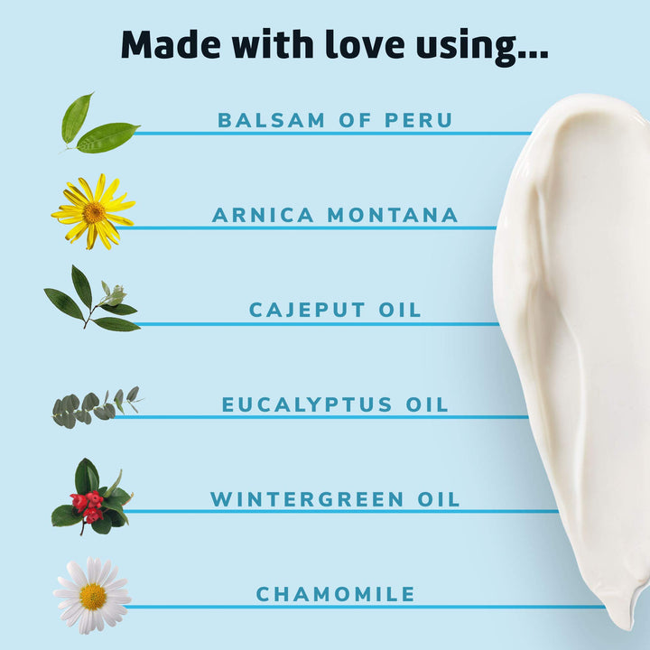 De La Cruz Arnica Salve, Foot Cream for Dry and Cracked Feet and Moisturizing Hand Salve for Dry Hands, 24 Hour Moisture for Dry and Rough Skin - JUMBO SIZE 5.5 OZ