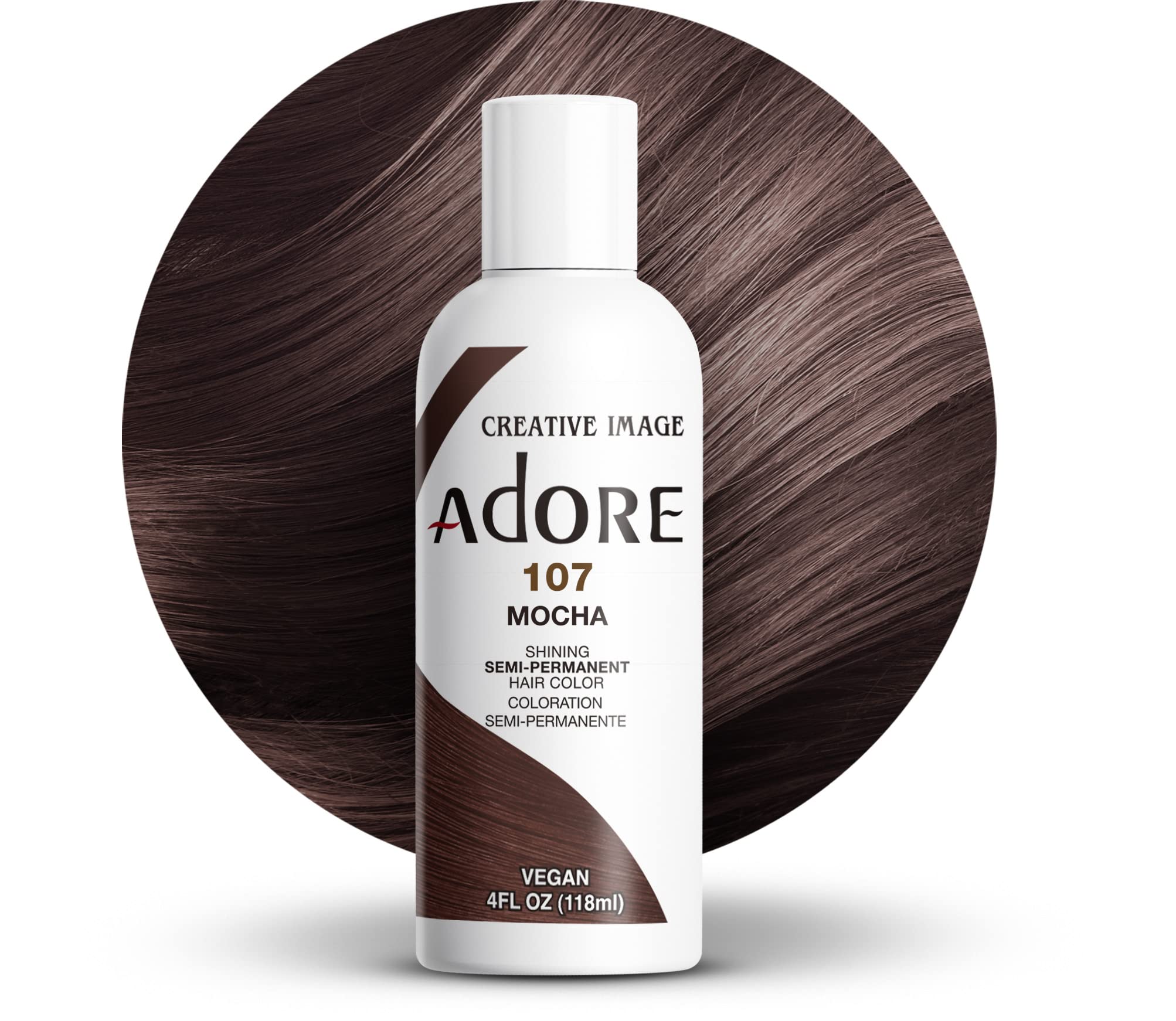 Adore Creative Image Hair Color #107 Mocha AD