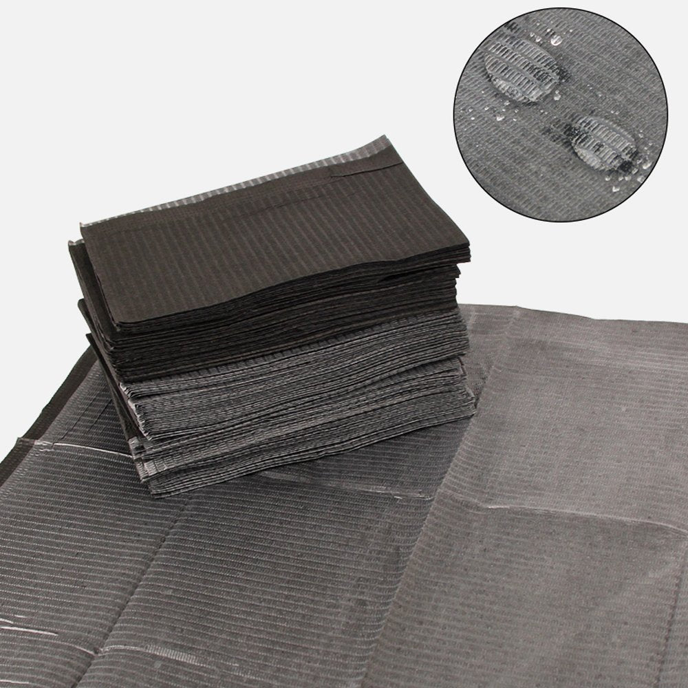 Hisight Disposable Ultrasoft High Absorbent Waterproof Portable Medical Tattoo Bib, 125 Count, Wipe Size 13 x 17 inches, Multi-Purpose Medical Tattoo