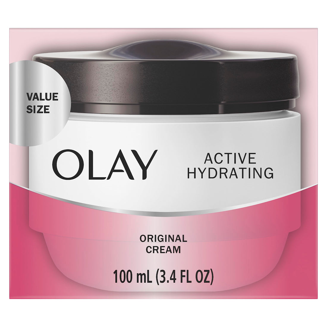 Olay Active Hydrating Cream, Face Moisturizer, 3.4 fl oz