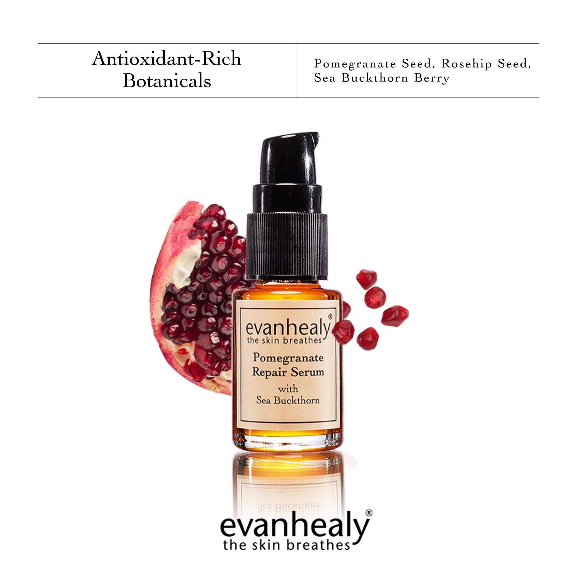 Evan Healy Pomegranate Repair Serum 0.5oz serum