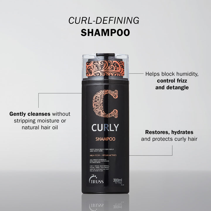 Truss Truss Curly Shampoo 300ml 10.14 fl.oz.