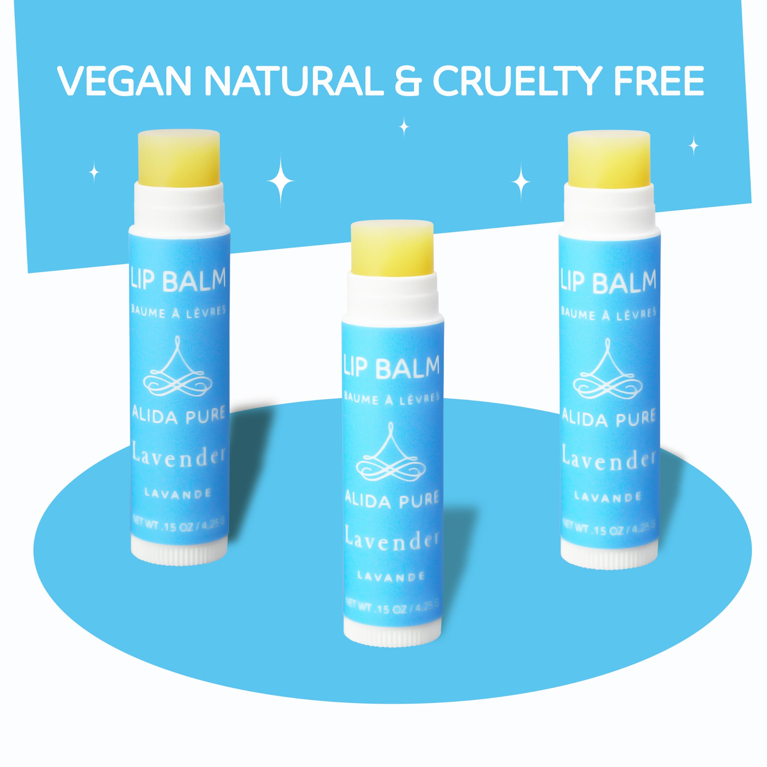 Vegan Lip Balm (LAVENDER)