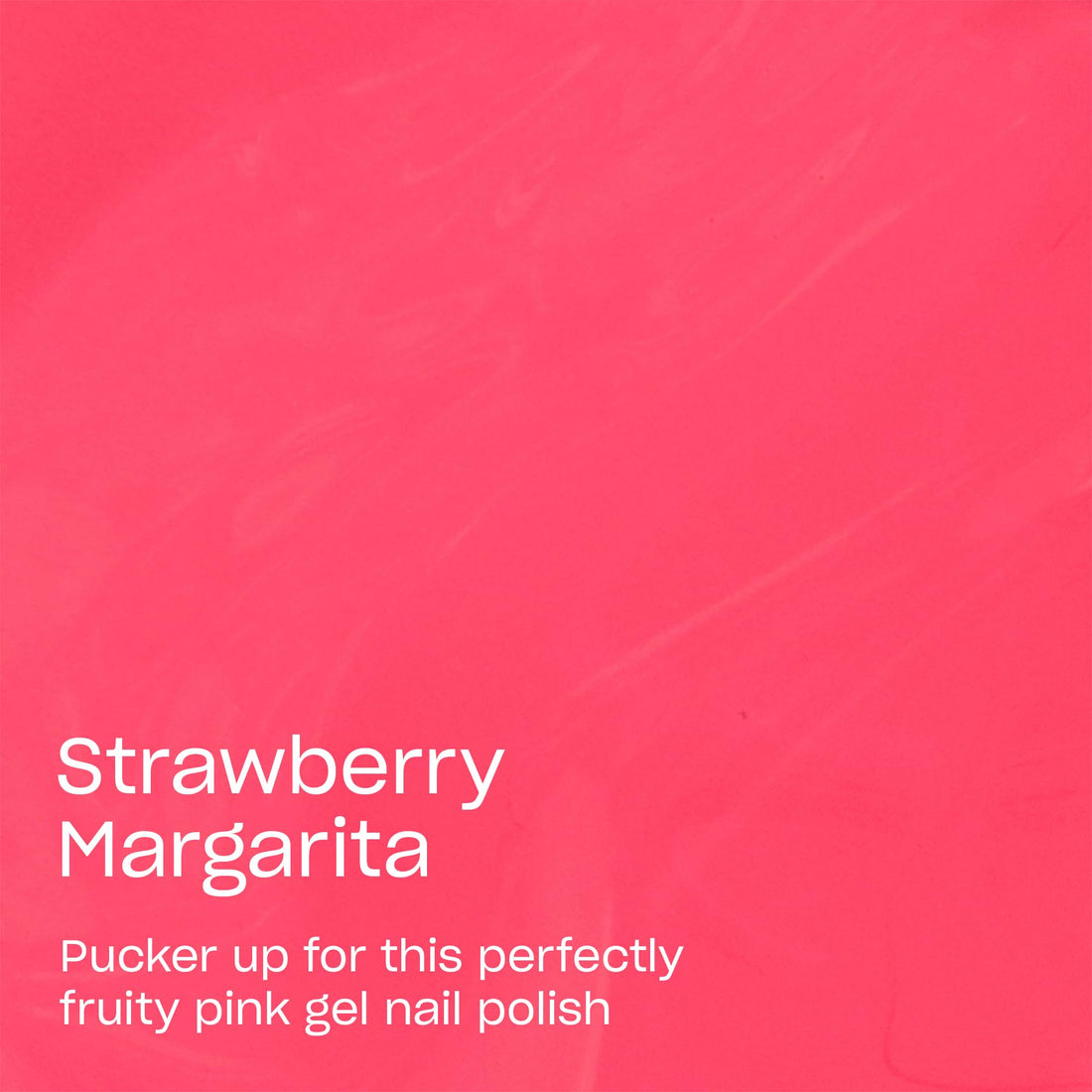 OPI GelColor Strawberry Margarita | Opaque Bright Pink Crème UV Cure Gel Nail Polish | Vegan & HEMA Free, Long Lasting, High Shine