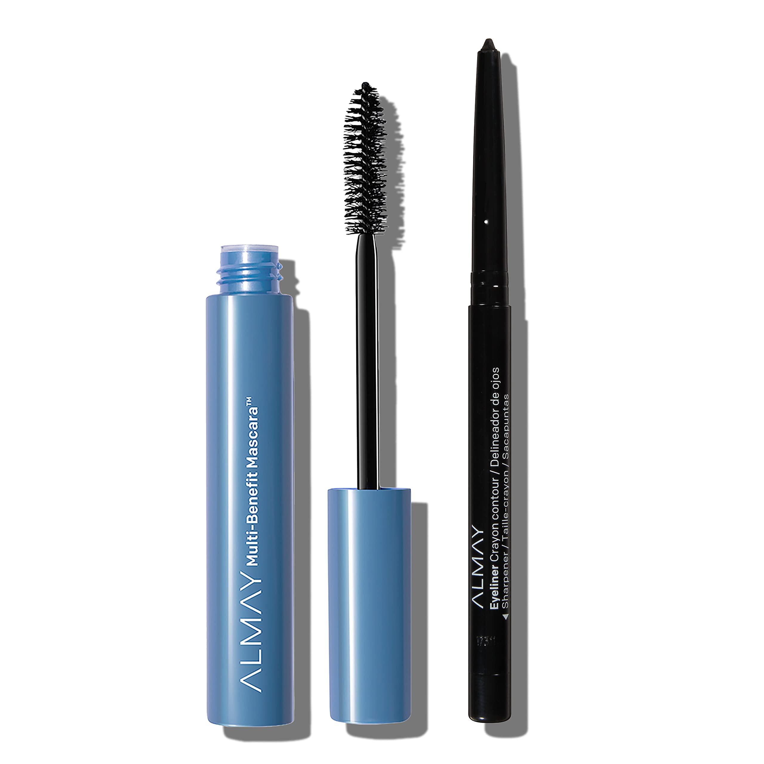 Almay Multi-Benefit Mascara, Duo Packs, Black, 2.9 Ounce