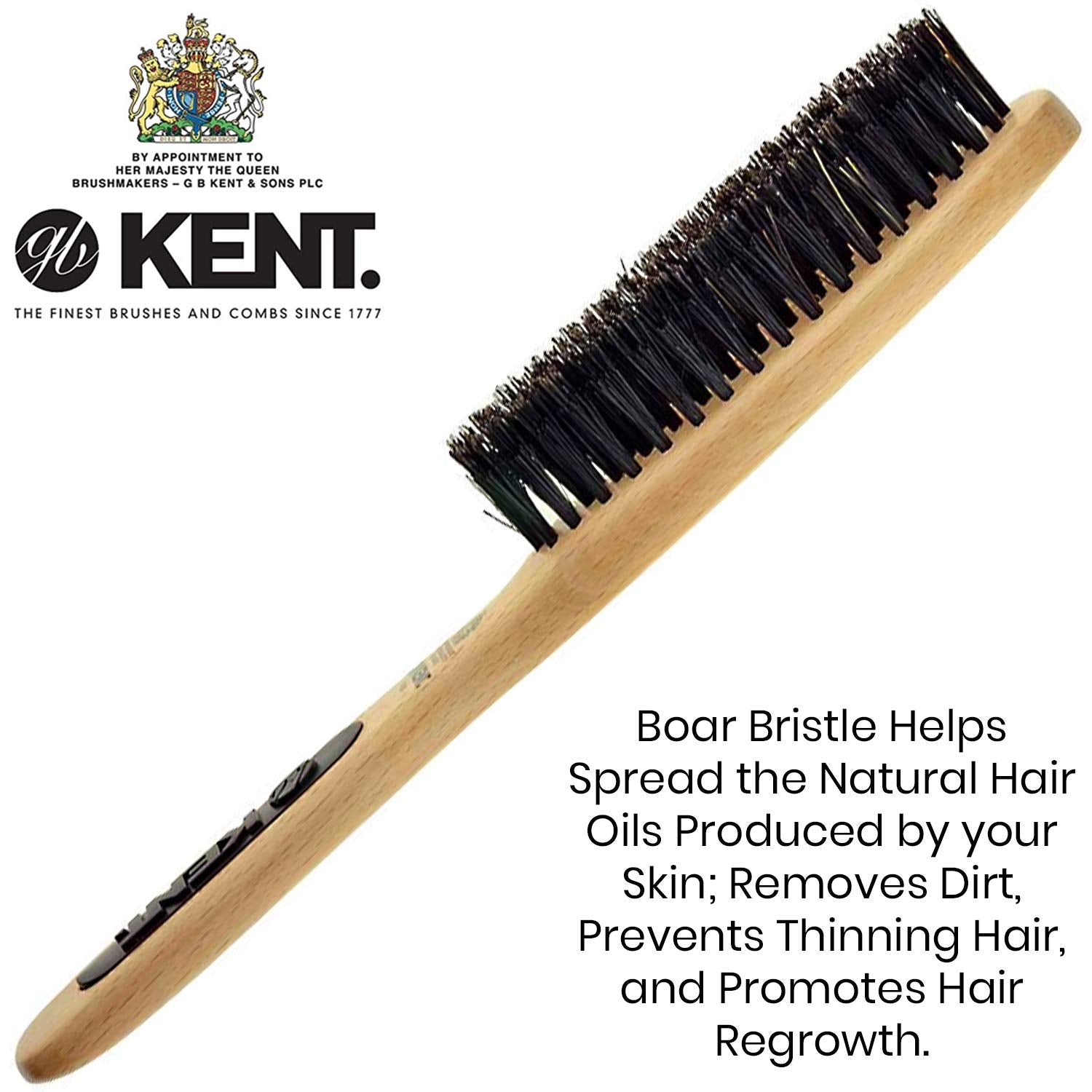 Kent PF05 Pure Bristle Radial Brush