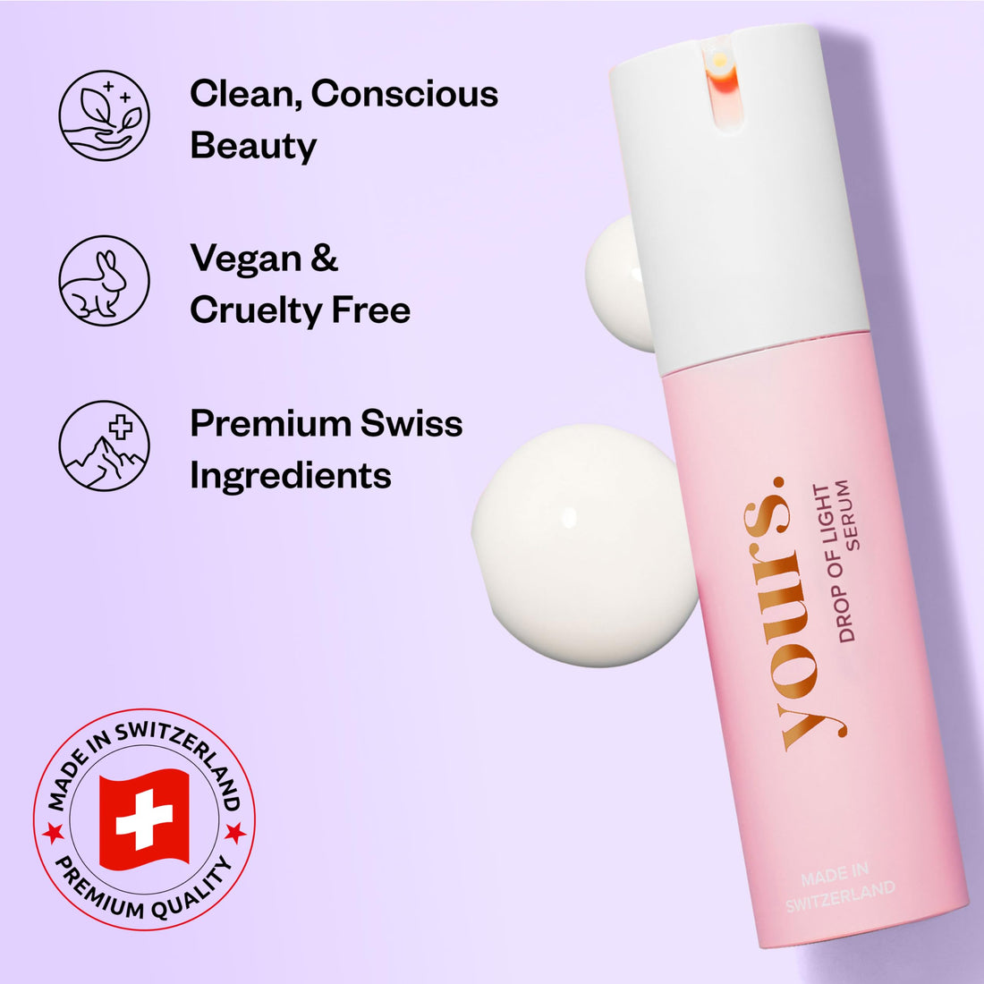 YOURS Anti-Pigmentation Serum- Vitamin C & Niacinamide- Lightens Pigmentation, Dark Spots and Acne Scars, Brightens Dull Skin, Improves Skin Tone & Skin Texture, 1 Fl Oz