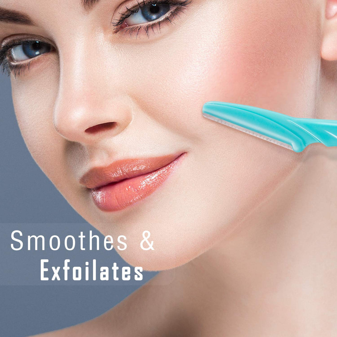 Boao 24 Pieces Women Facial Razor Eyebrow Razor Shaper Shaver for Women and Men