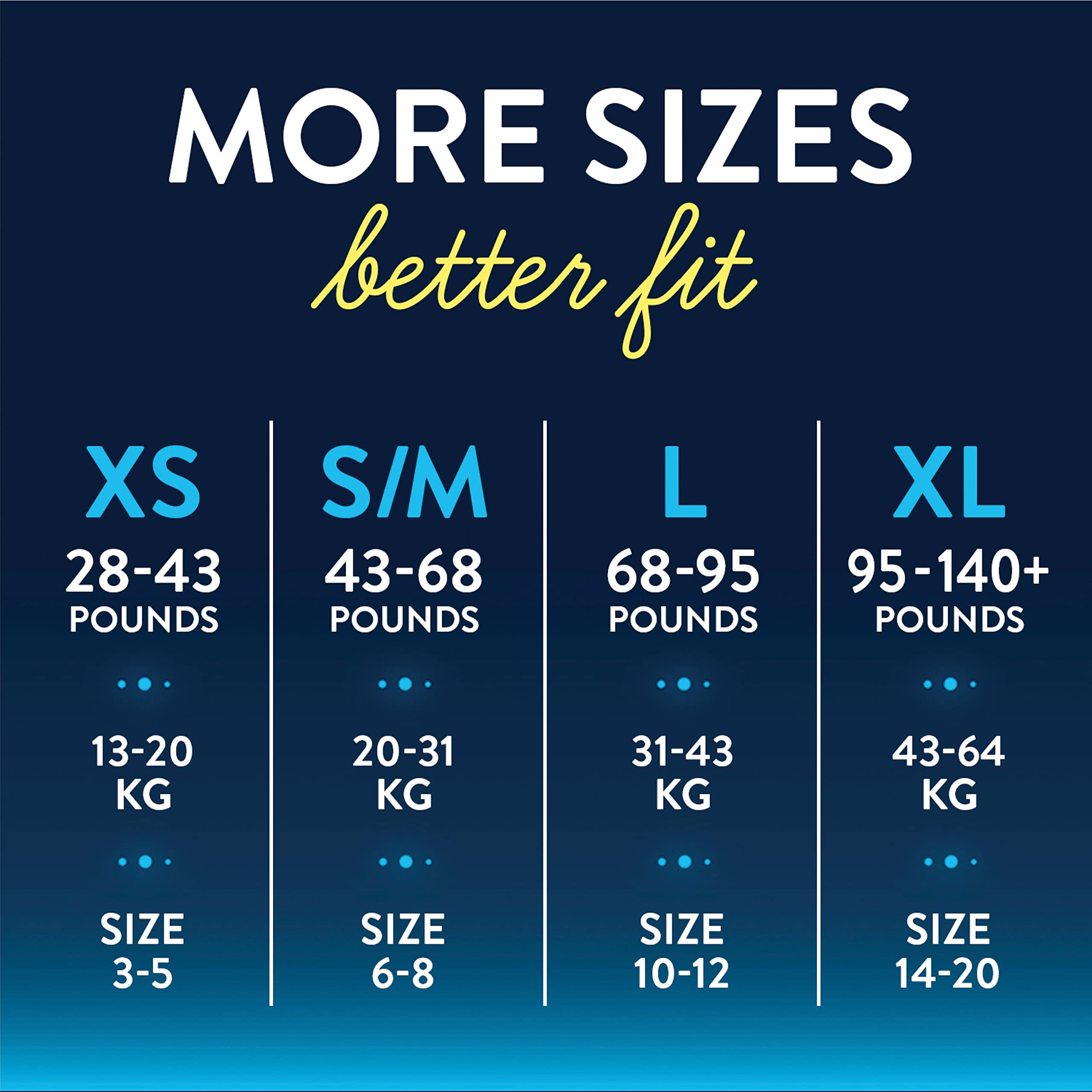 Huggies Goodnights Bedtime Pants for Boys, Size X-Small, 15 Count