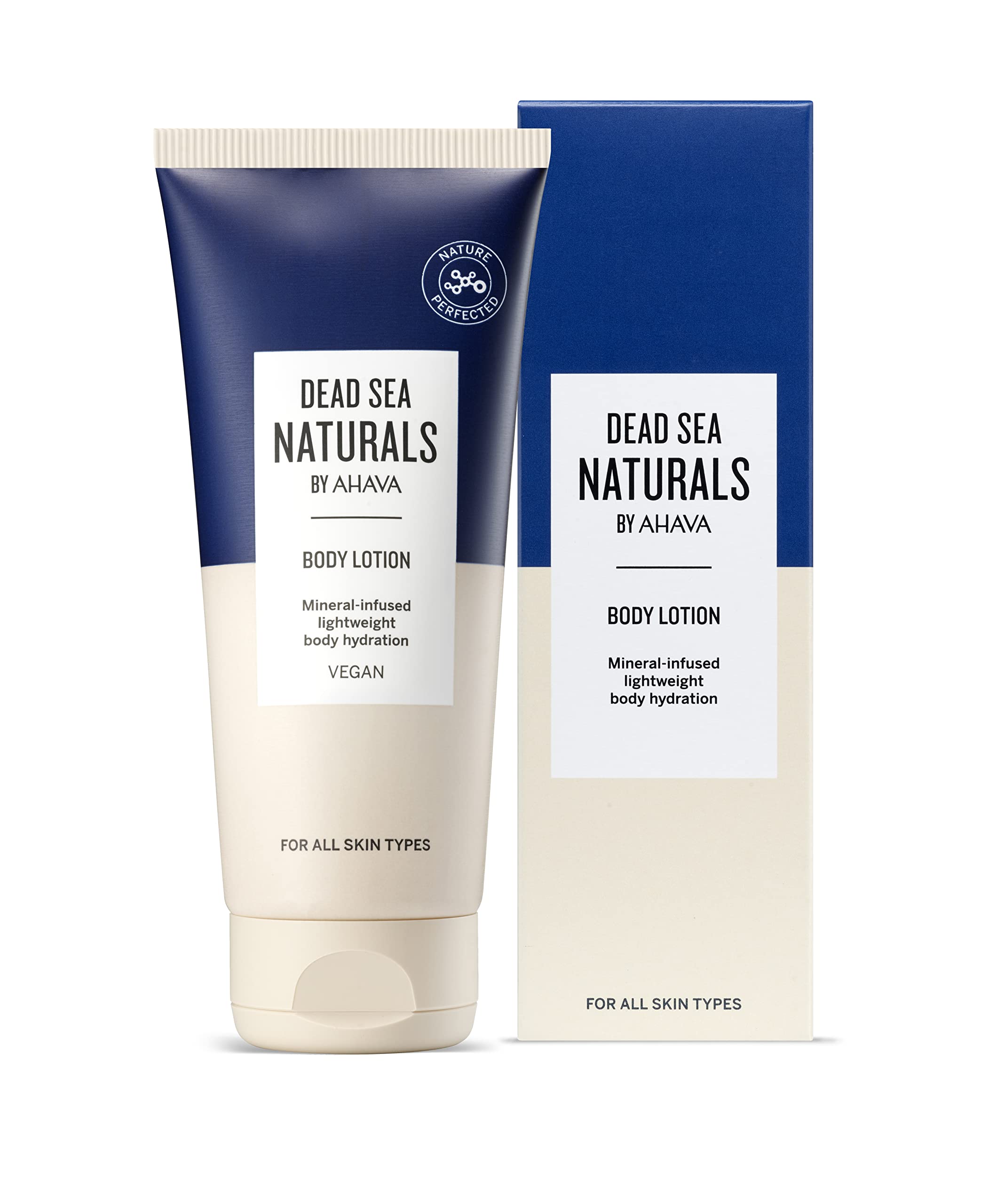 Dead Sea Naturals Body Lotion - Pampering hydrating lotion for body, hydrates, nourishes, provides relaxing & refreshing sensation, refines skin's texture, with powerful Dead Sea Minerals, 6.8 Fl.Oz