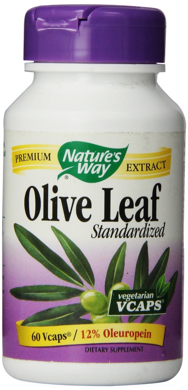 Nature's Way Olive Leaf, 60 Capsules (Pack of 2)