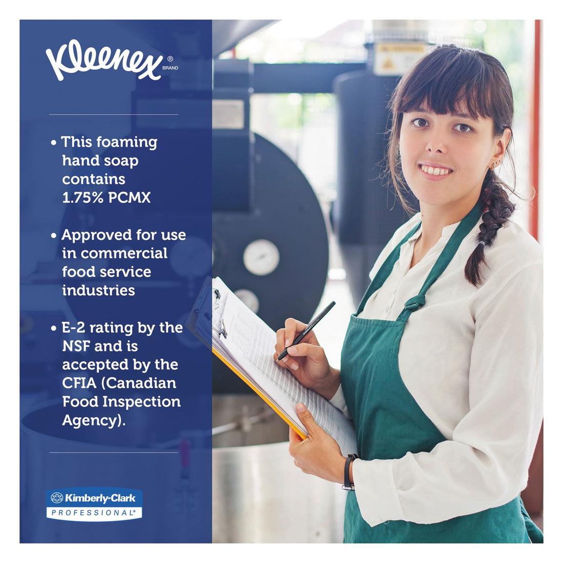 Scott Professional Antiseptic Foam Skin Cleanser (91595), 1.2 L, Clear, No Fragrance Added, Automatic Hand Soap Refills, 1.75% PCMX, NSF E-2 Rated, (2 Bottles)