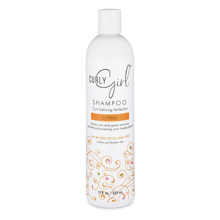 **Sale** Curly Girl, Curl Definition Shampoo, (Sulfate, Paraben, Formaldehyde, Dea, Mea Free), Citrus 12 Oz