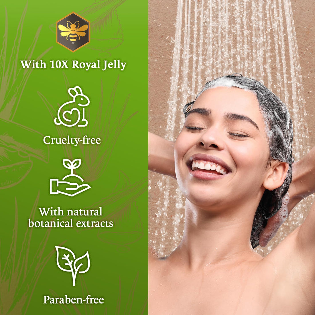 Tio Nacho Shampoo, 14 Oz - Organic Aloe Vera Deep Repair, Paraben Free, Silicone Free, for Dry Damaged Frizzy Hair