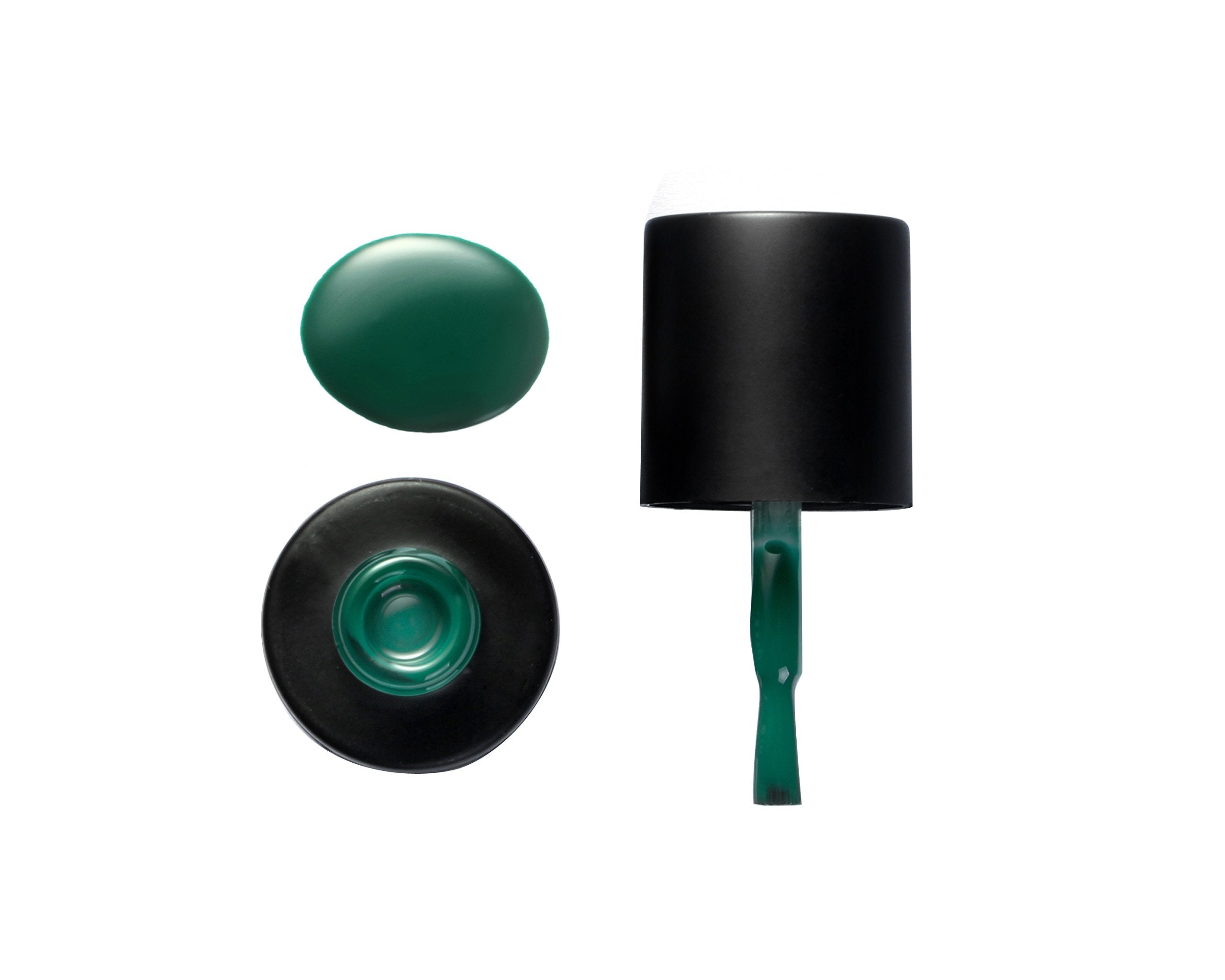 06-Dark Teal : OneDor® One Step Gel Polish UV Led Cured Required Soak Off Nail Polish No Base or Top Coat Nail Need (06-Dark Teal)