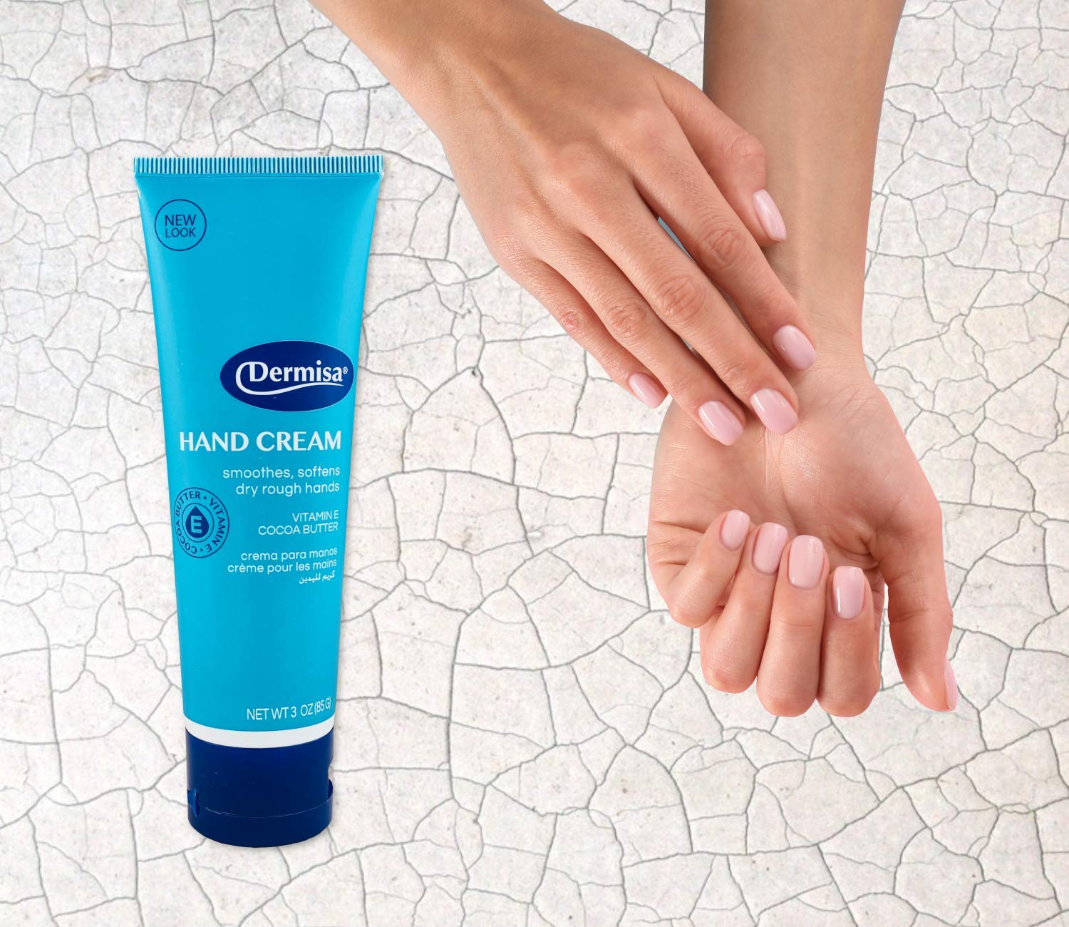 Dermisa Hand Cream Cocoa Butter/Vitamin-E 3 oz.