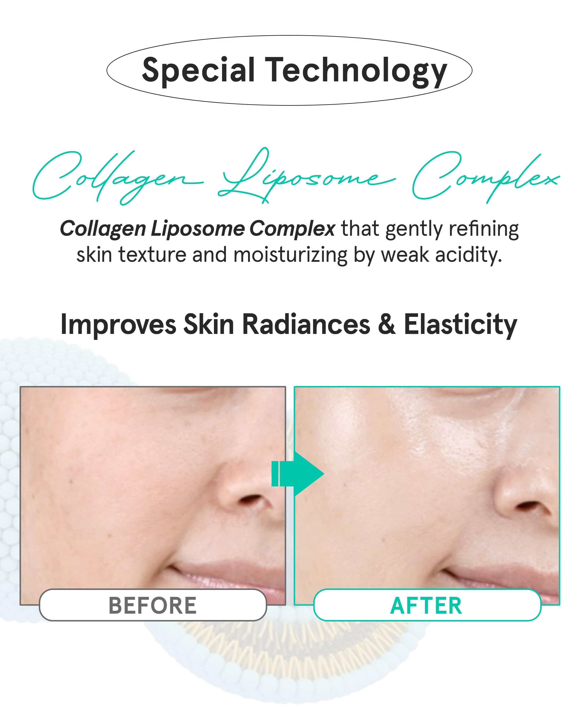 FROM THE SKIN Glutathione Collagen Skin - Face Water Essence Toner, Evens Skin Tone, Refreshing, Nourishing, Fast-Absorbing for Smooth, Hydrated Sensitive Skin, 5.3 fl.oz.