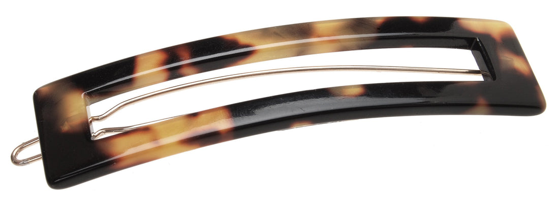 France Luxe Cutout Rectangle Tige Boule Barrette - Tokyo