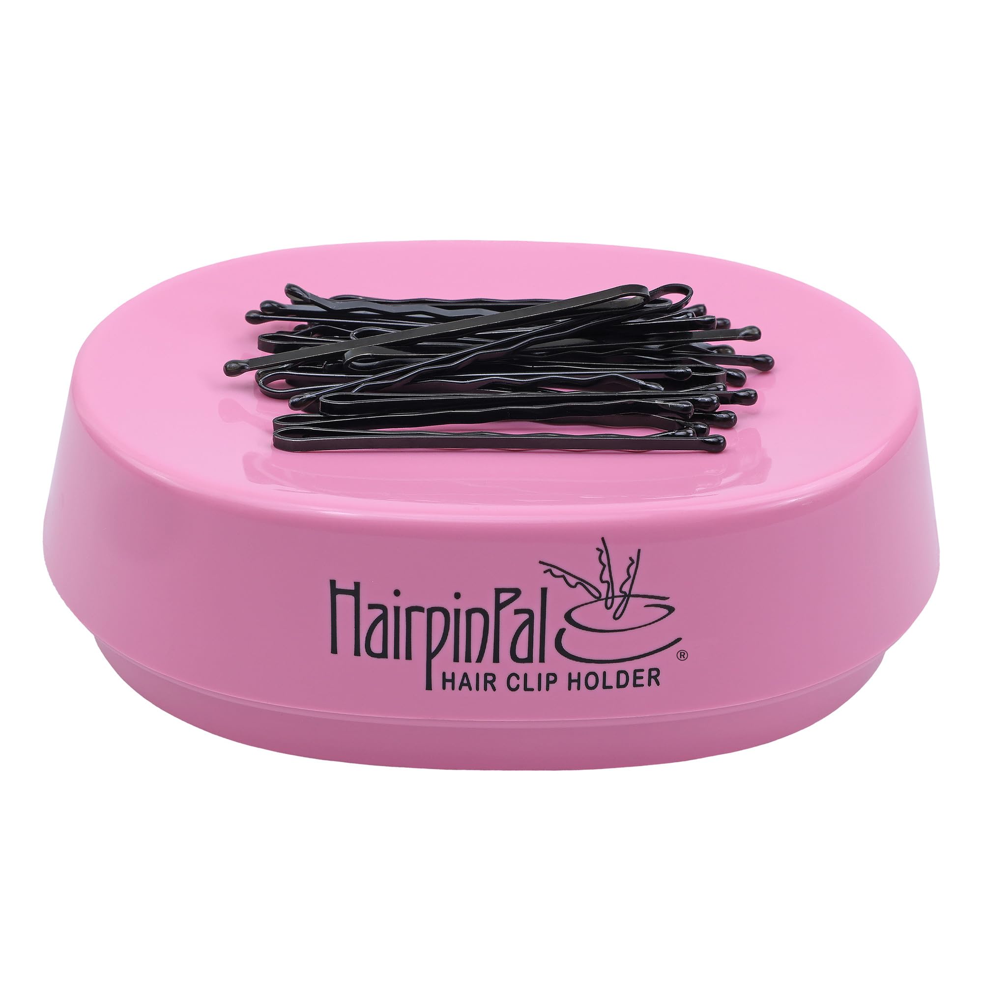 Bobby Pin and Hair Clip Magnetic Holder: HairpinPal (Raspberry Mauve)