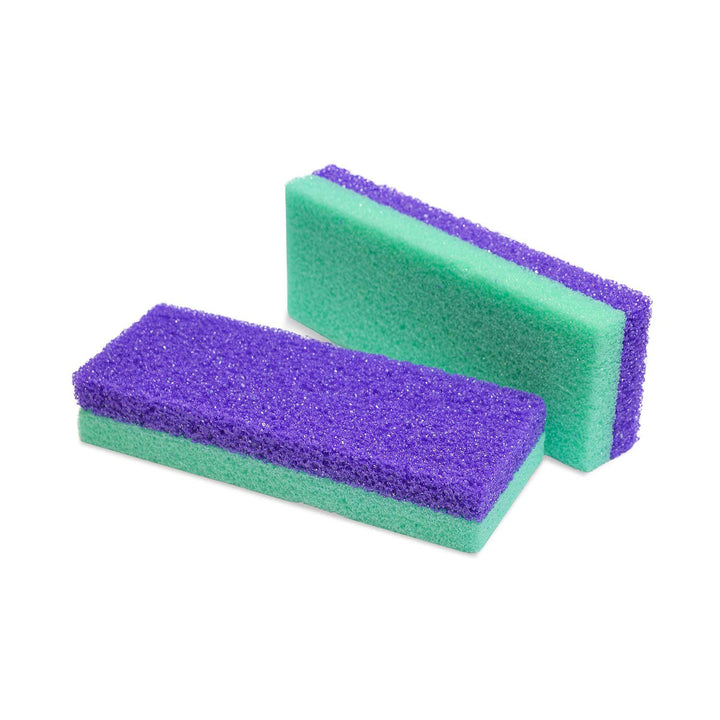 Karlash Professional Pedicure Foot Pumice Stone for Feet Skin Callus Remover and Scrubber for Dead Skins 2 Sided (Pack of 2)