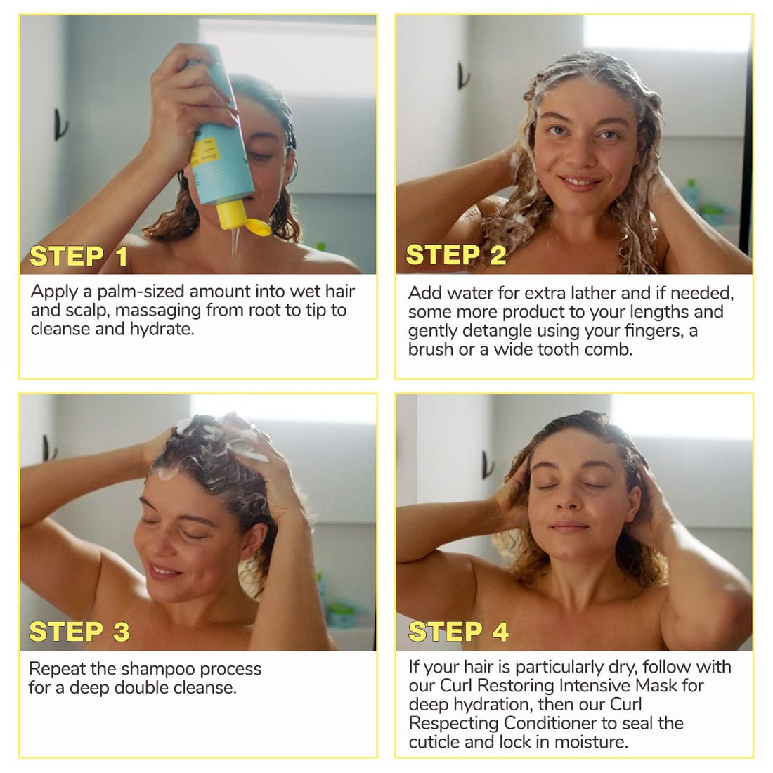 Imbue Curl Liberating Sulfate Free Shampoo for Wavy and Curly Tresses - Enhances Curls, Fights Frizz and Dryness | 13.5 fl oz, Curly Girl Compliant & Vegan Formula