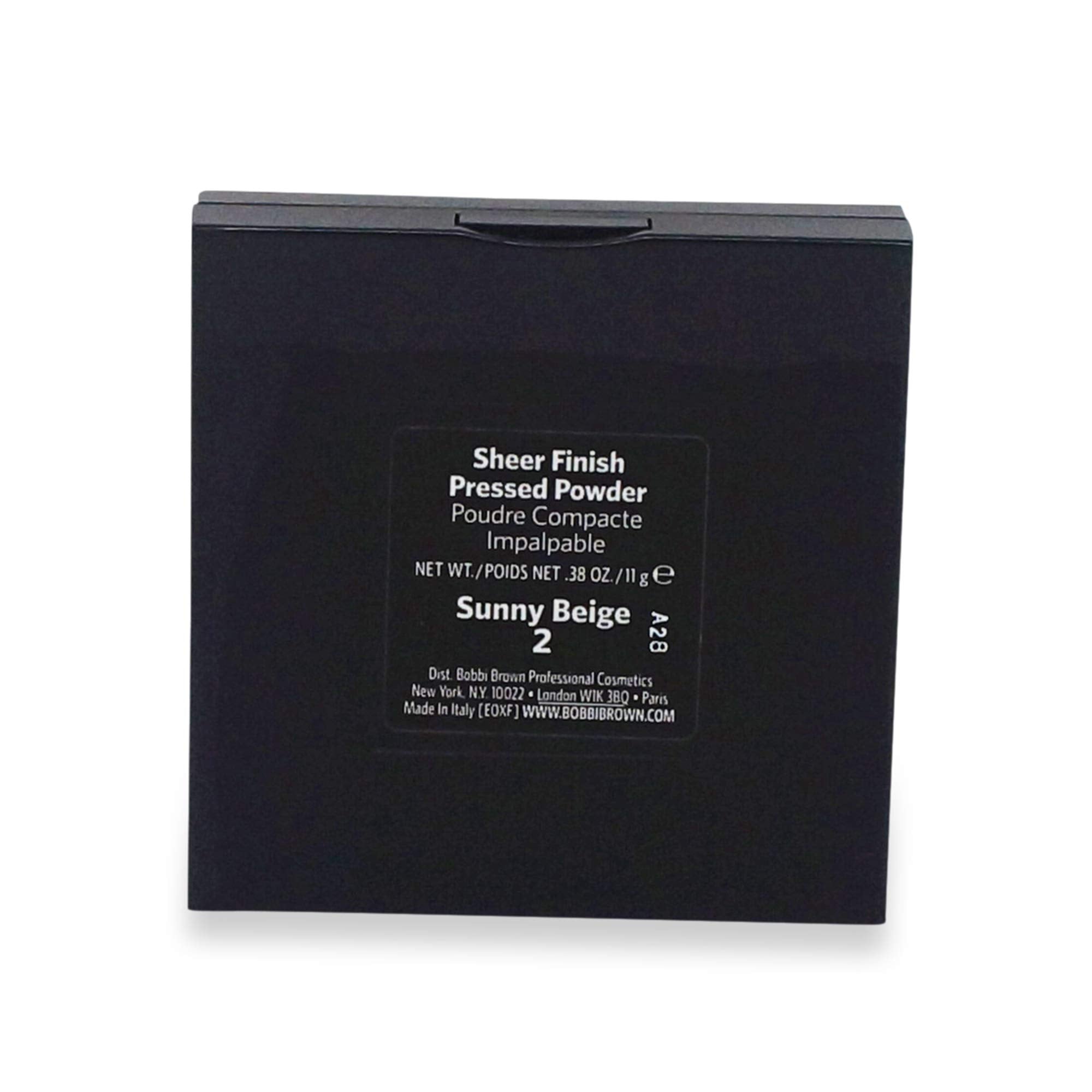 Bobbi Brown Sheer Finish Pressed Powder, No. 02 Sunny Beige, 0.38 Ounce