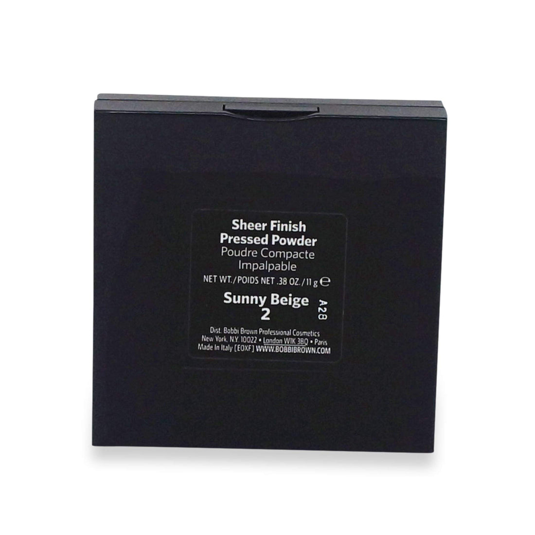 Bobbi Brown Sheer Finish Pressed Powder, No. 02 Sunny Beige, 0.38 Ounce