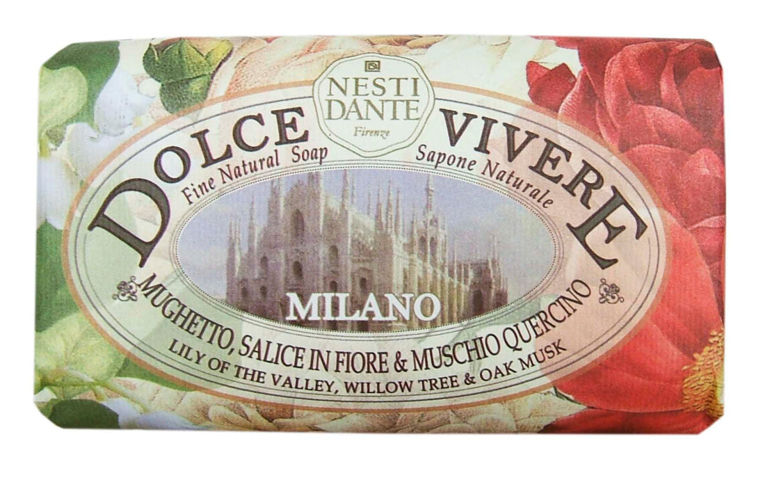 Nesti Dante Dolce Vivere Fine Natural Soap Milano Lily Of The Valley, Willow Tree & Oak Musk 250g/8.8oz
