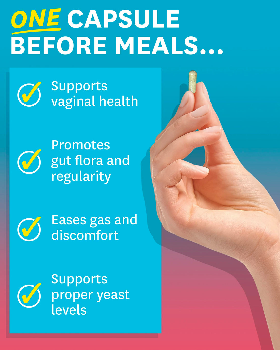 Zenwise Health Probiotics for Women - Digestive Enzymes for Bloating Relief, Vaginal Health, and Gut Flora Health, Daily Women Probiotic & Prebiotic Supplement for Digestive Health - 100 CT