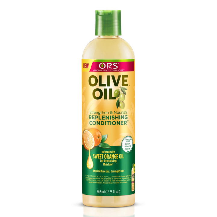 Organic Root Stimulator Olive Oil Replenishing Conditioner 12.25 Ounce (Pack of 2)