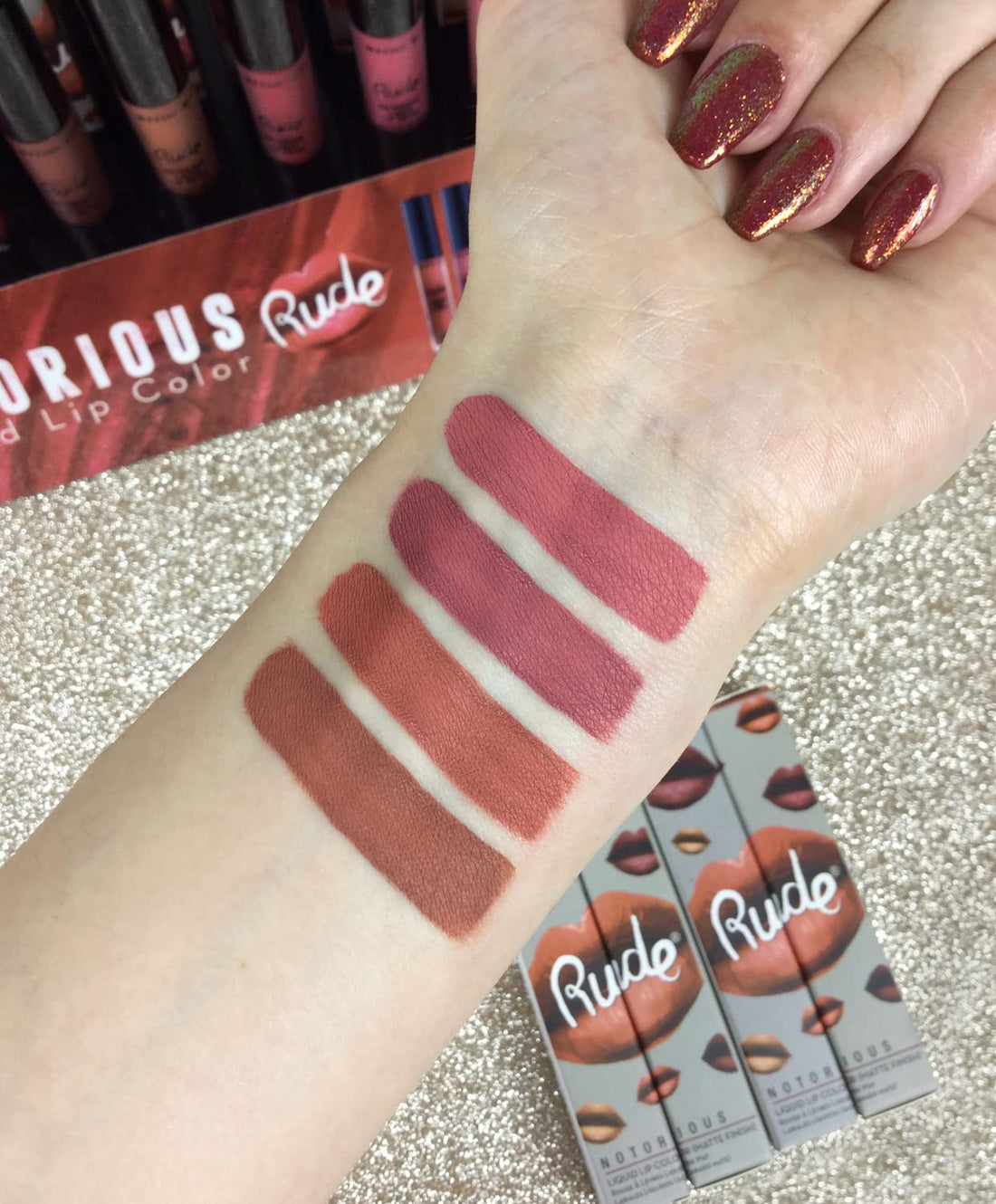 Rude Cosmetics Notorious Liquid Lip Color - Undressed