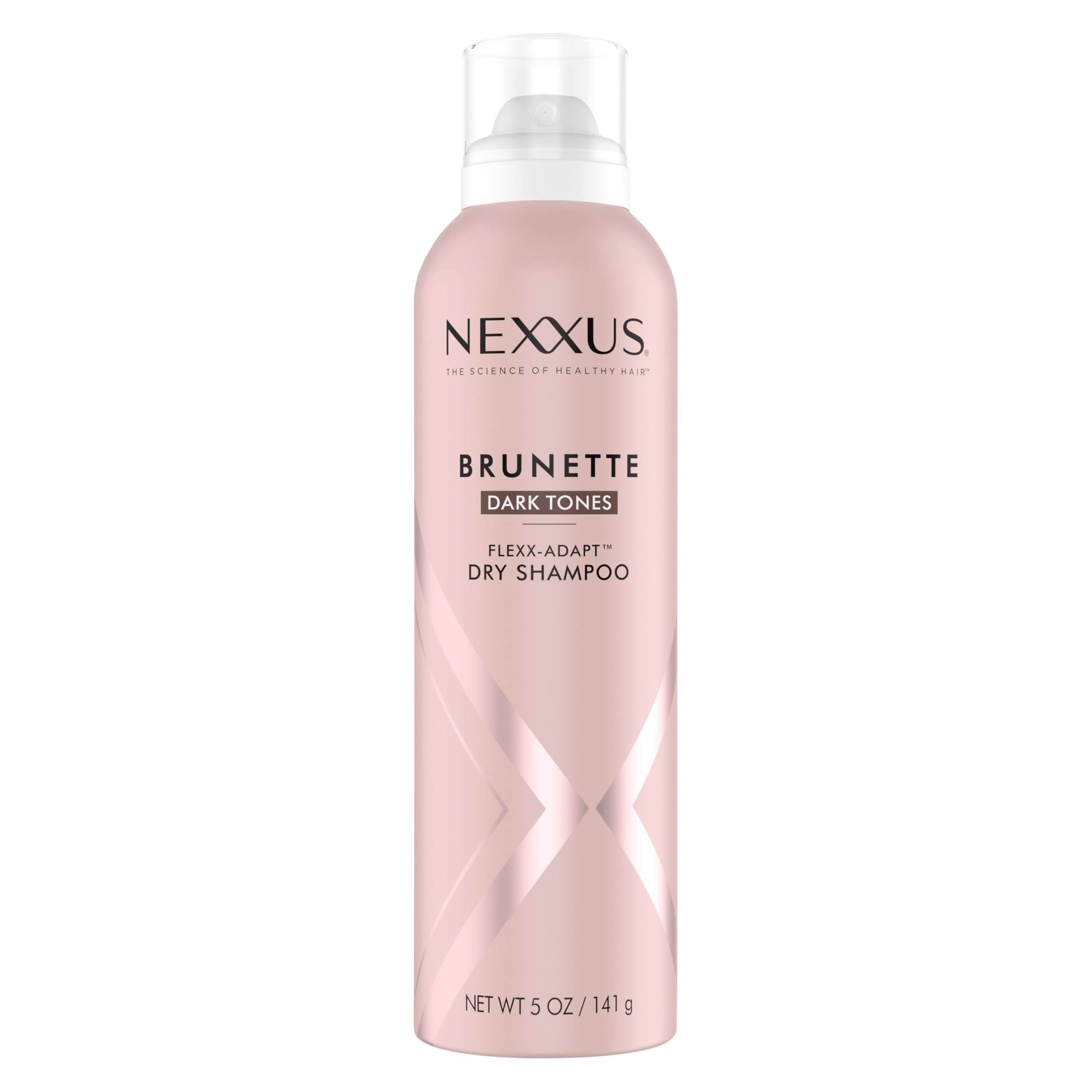 Nexxus Brunette Dry Shampoo For Dark Tones, 72 Hour Freshness, No Dull Residue with FLEXX-ADAPT Technology 5 Fl Oz