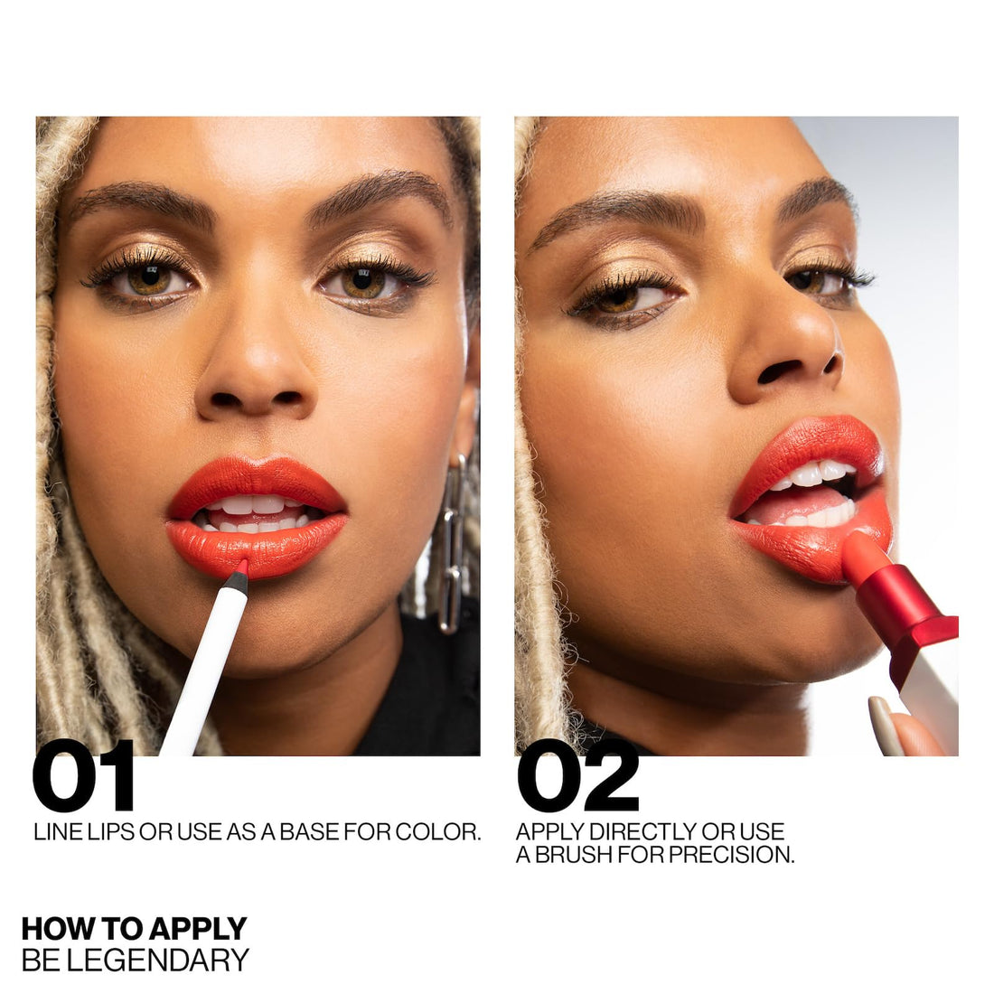 Smashbox Be Legendary Line & Prime Lip Liner Pencil | Sculpt + Shape with Primer Oil Complex for easy glide, 0.04 Ounce, True Re