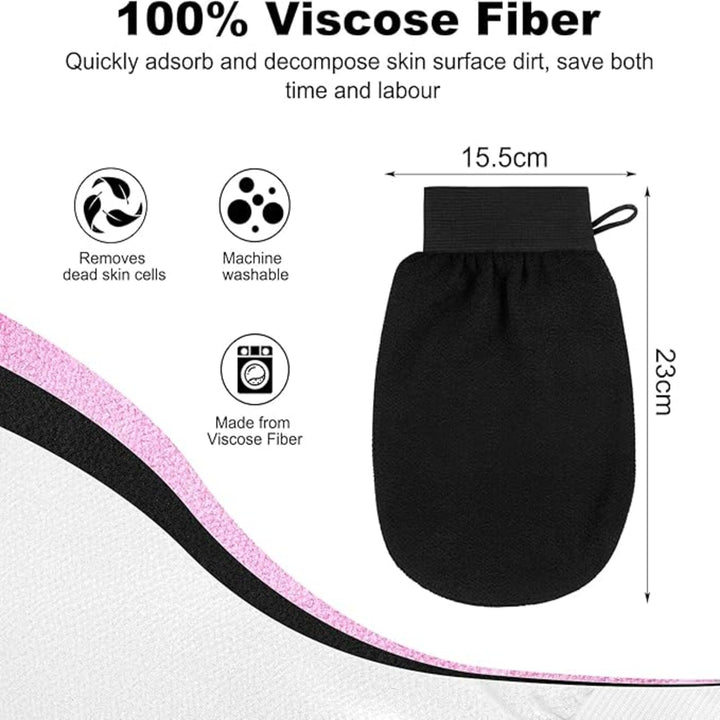 Dylonic Exfoliating Brush For Razor Bumps and Ingrown Hair Treatment, Silicone Face Scrubbers, Face and Body Exfoliator Set - Perfect for Dry Brushing, Body Brush by Dylonic