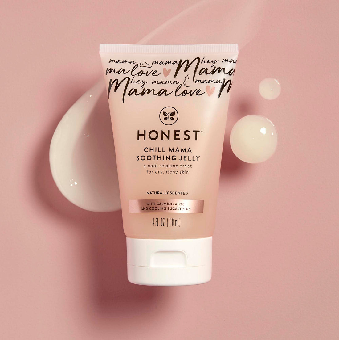 The Honest Company Honest Mama Chill Mama Soothing Jelly | Cooling Formula for Itchy Skin | Aloe + Eucalyptus Infused | 4 fl oz